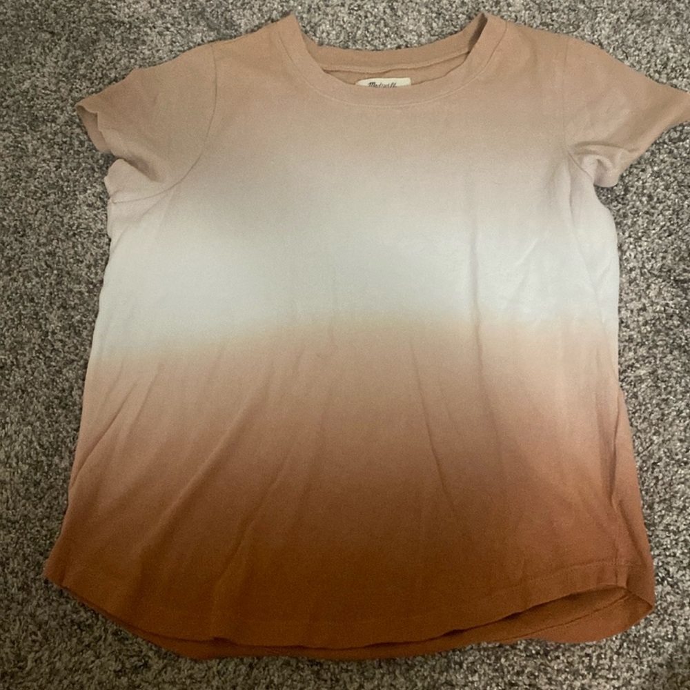Madewell tie die tshirt!